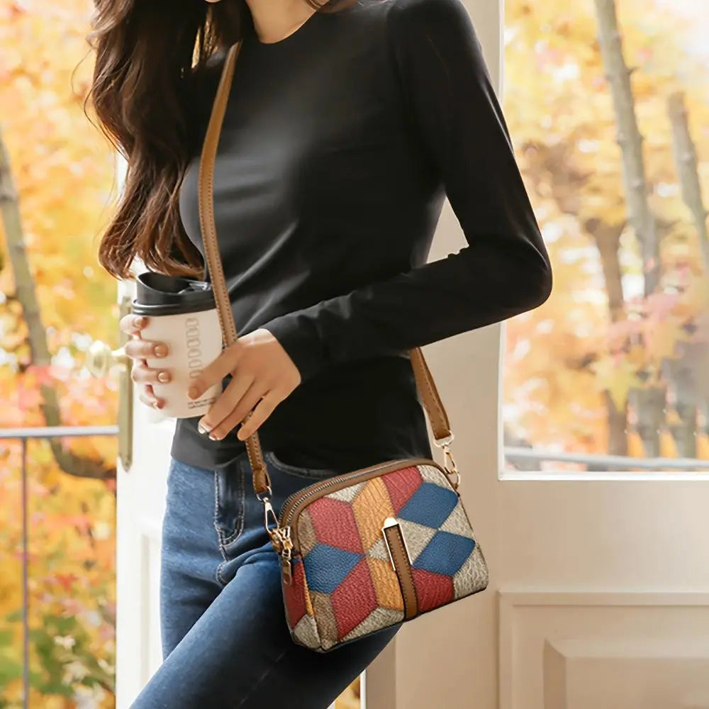 Patchwork Mini Crossbody Bag