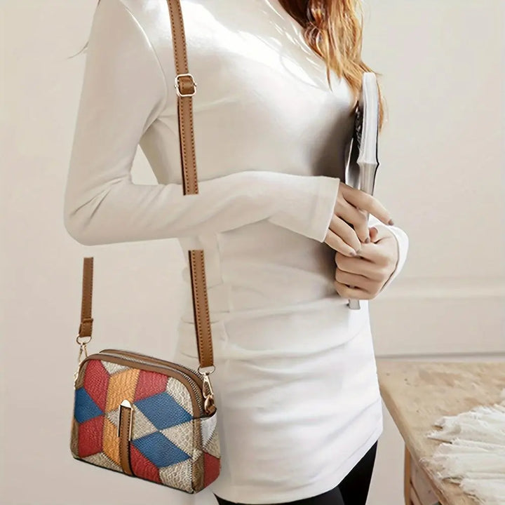 Patchwork Mini Crossbody Bag