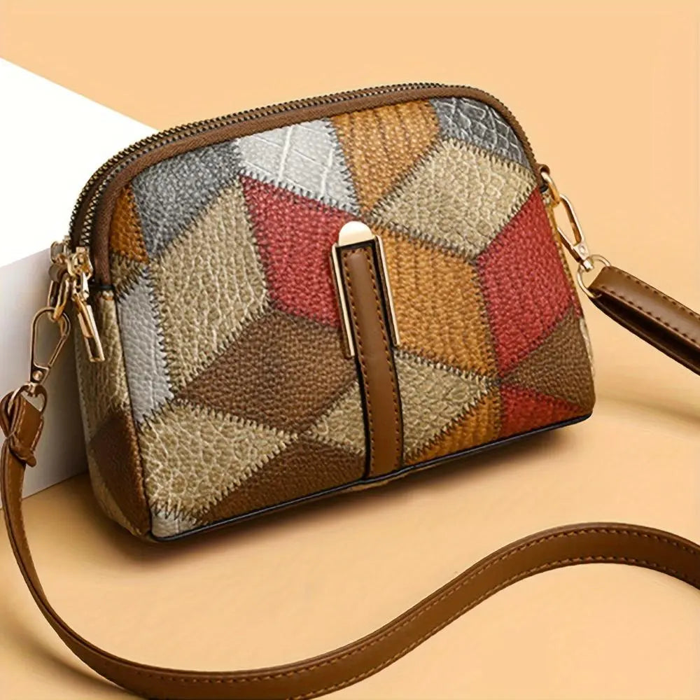 Patchwork Mini Crossbody Bag