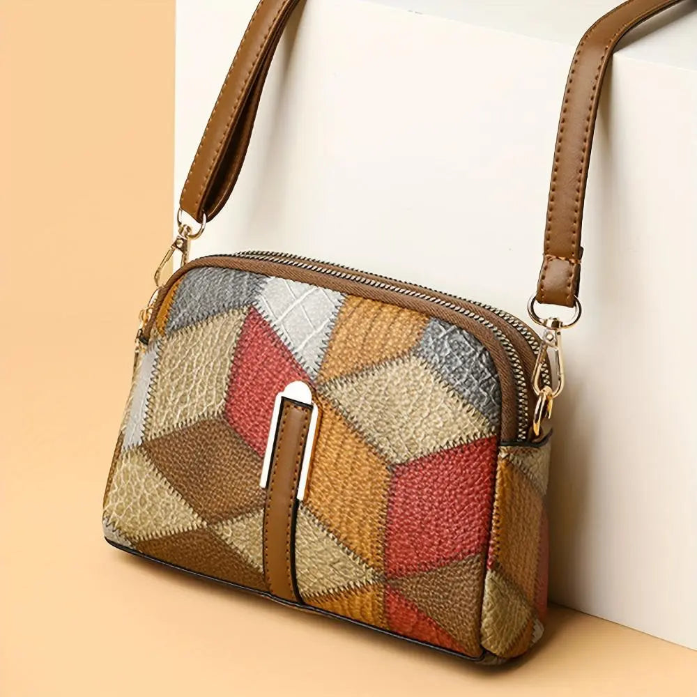 Patchwork Mini Crossbody Bag