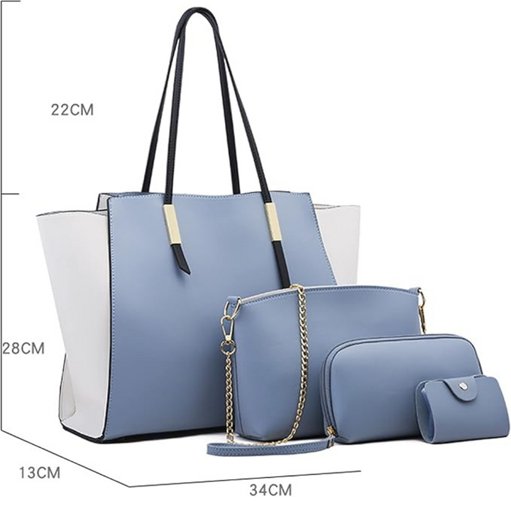 Luxe 4-Piece Tote Set