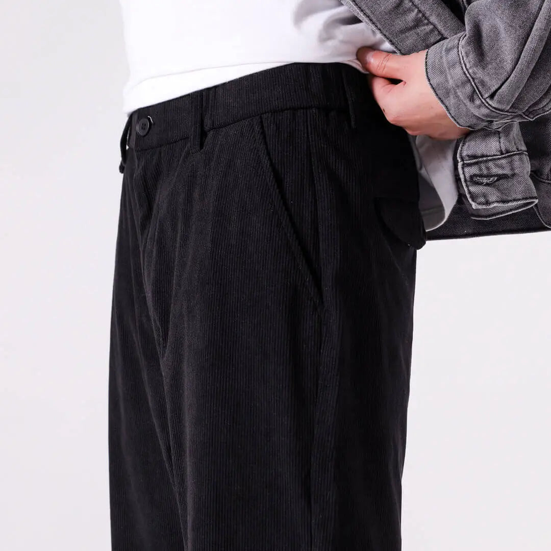 Satoko | Comfortable Cord Pants