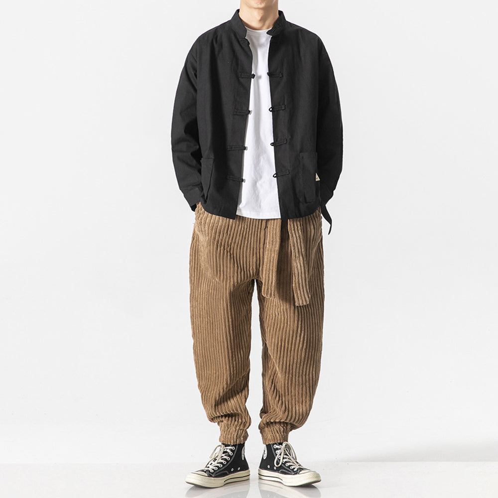 Keisuke | Comfortable Cord Pants