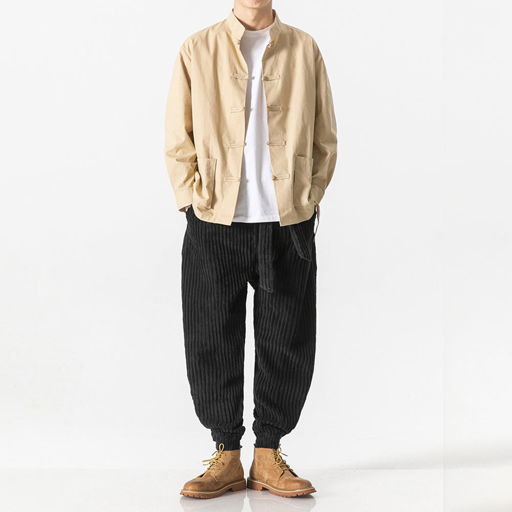 Keisuke | Comfortable Cord Pants