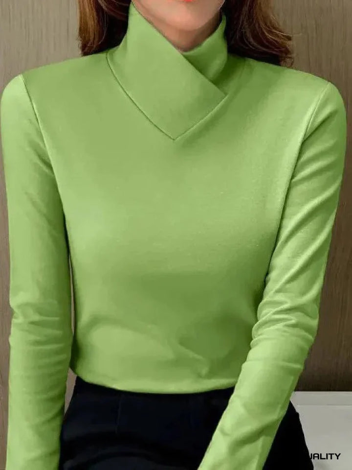 Georgia - Elegant Turtleneck Top