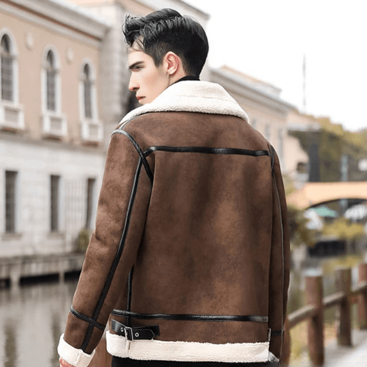 Eckhard - Winter Sheepskin Leather Jacket