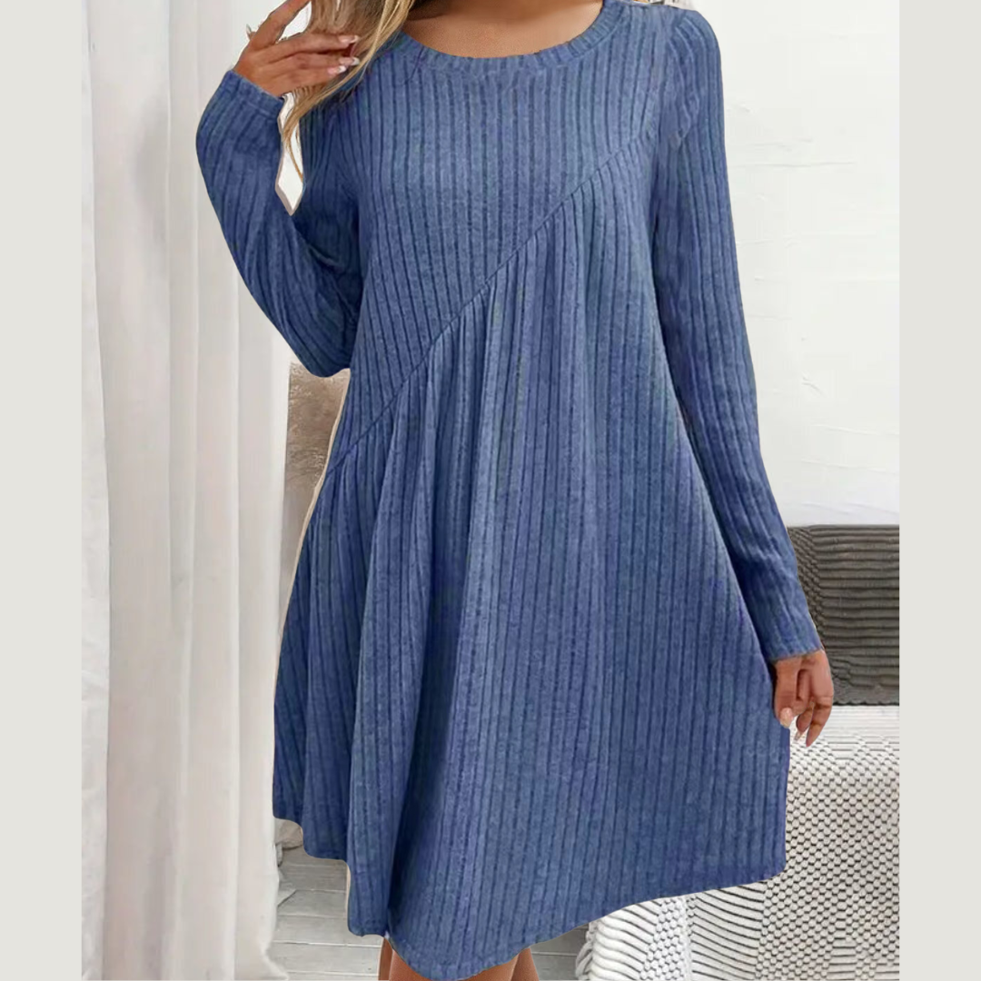 Beth - Flattering Dress Made from Soft Knit Fabric