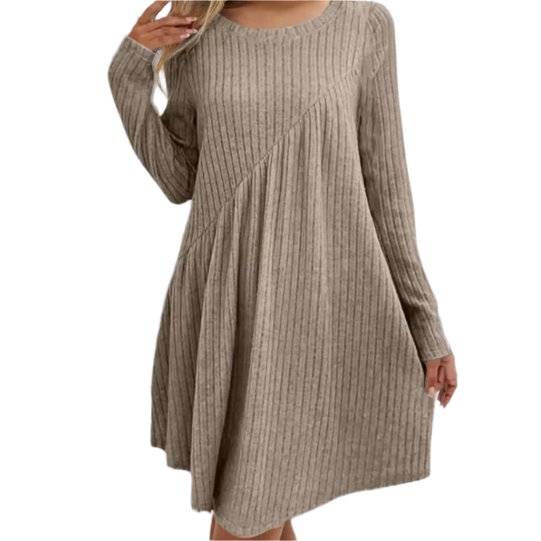 Beth - Flattering Dress Made from Soft Knit Fabric