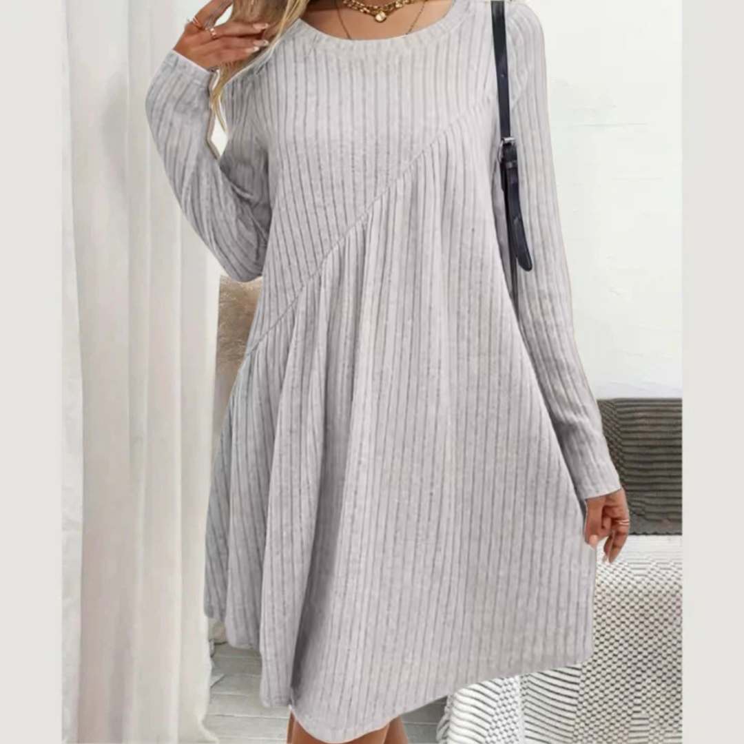 Beth - Flattering Dress Made from Soft Knit Fabric