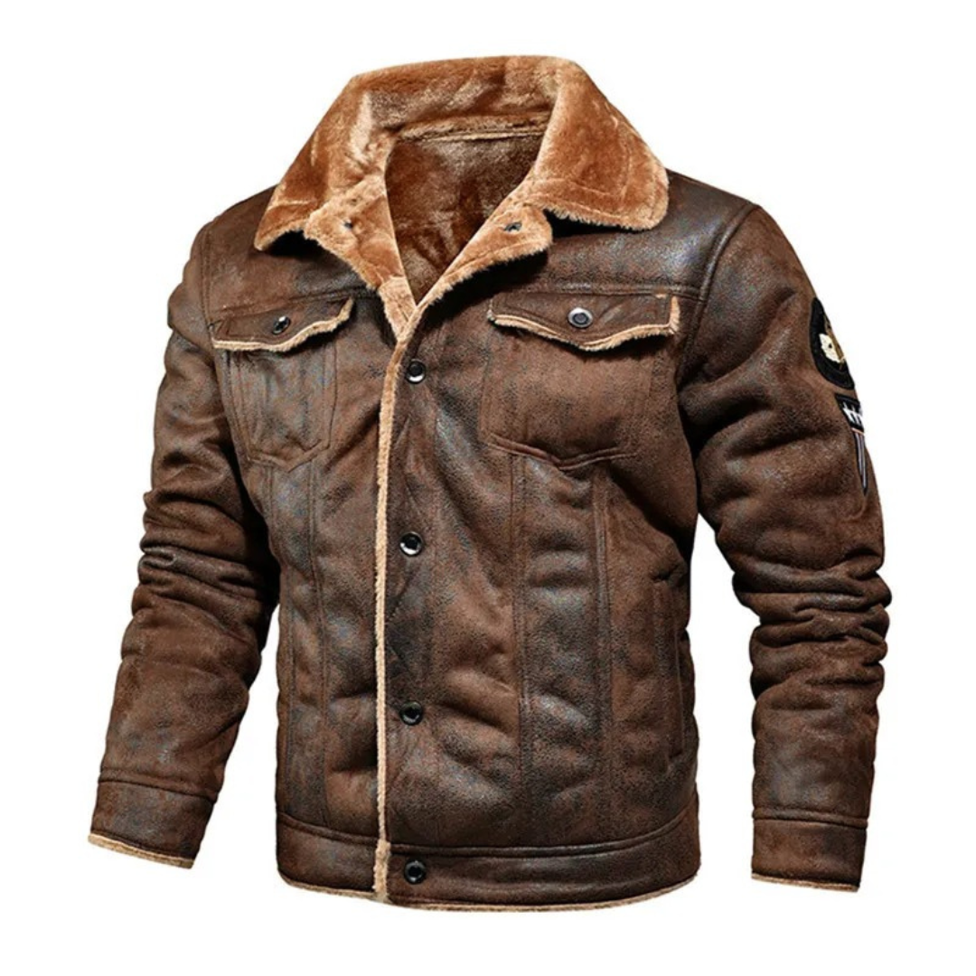 Aksel - Warm Leather Jacket