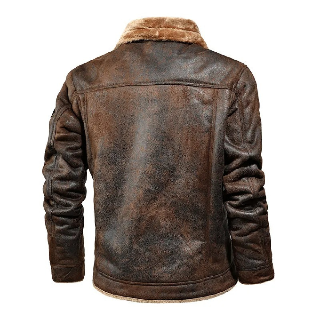 Aksel - Warm Leather Jacket