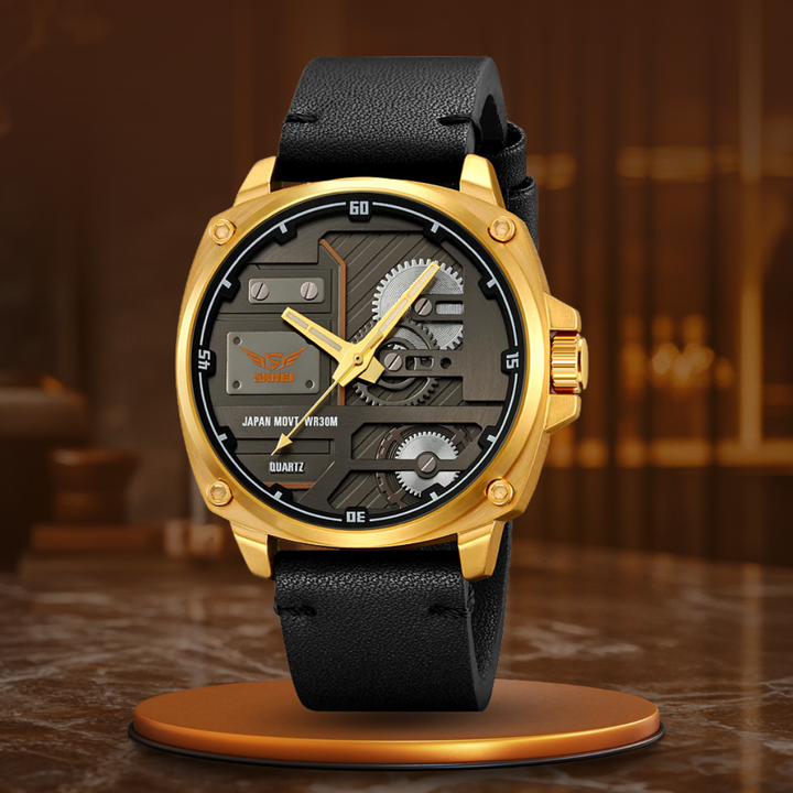 Quartz Waterproof Men's Wristwatch