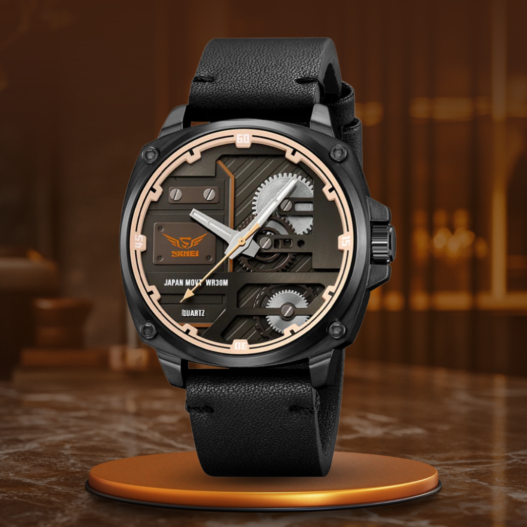 Quartz Waterproof Men's Wristwatch