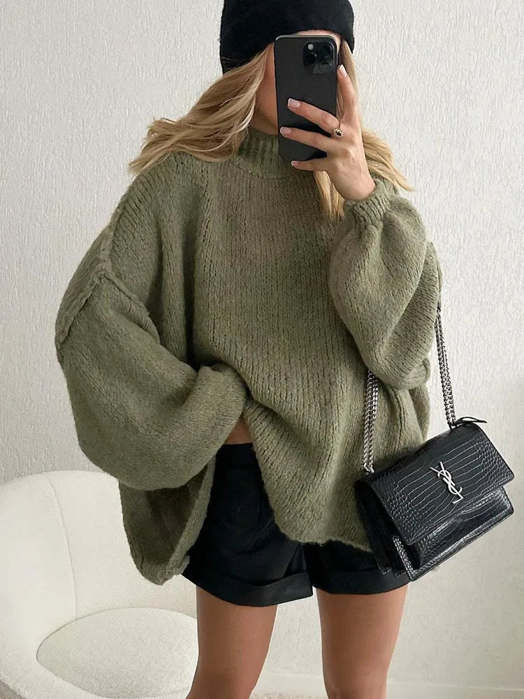 Hazel - Autumn Breeze Vintage Knit Sweater