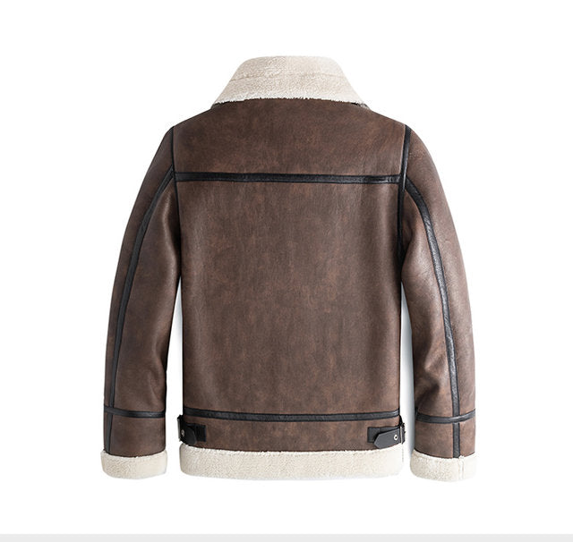 Eckhard - Winter Sheepskin Leather Jacket