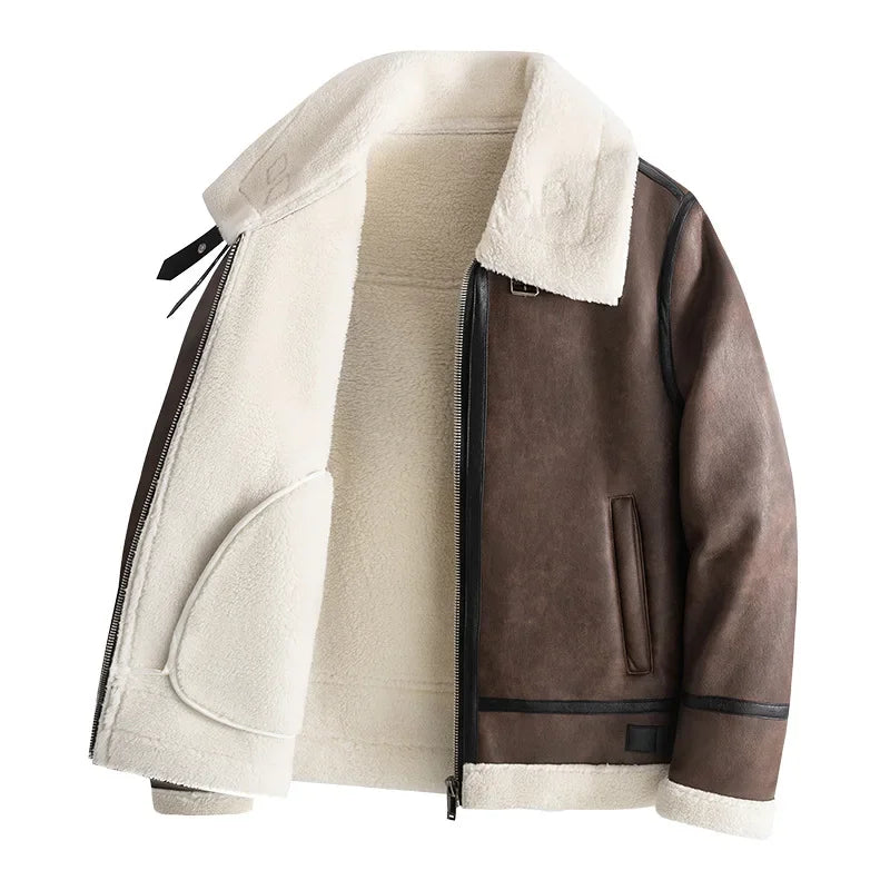 Eckhard - Winter Sheepskin Leather Jacket