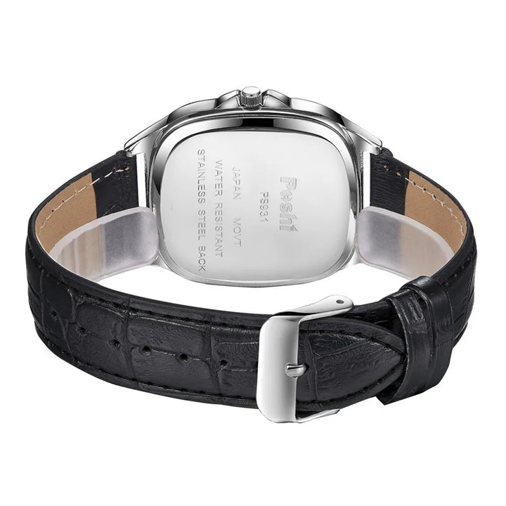 Fashion Leather Strap Quartz Watch