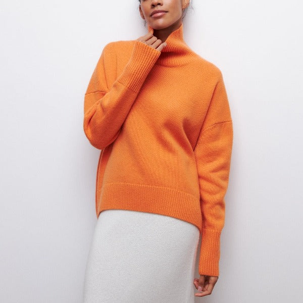 Katrielle | High Collar Sweater