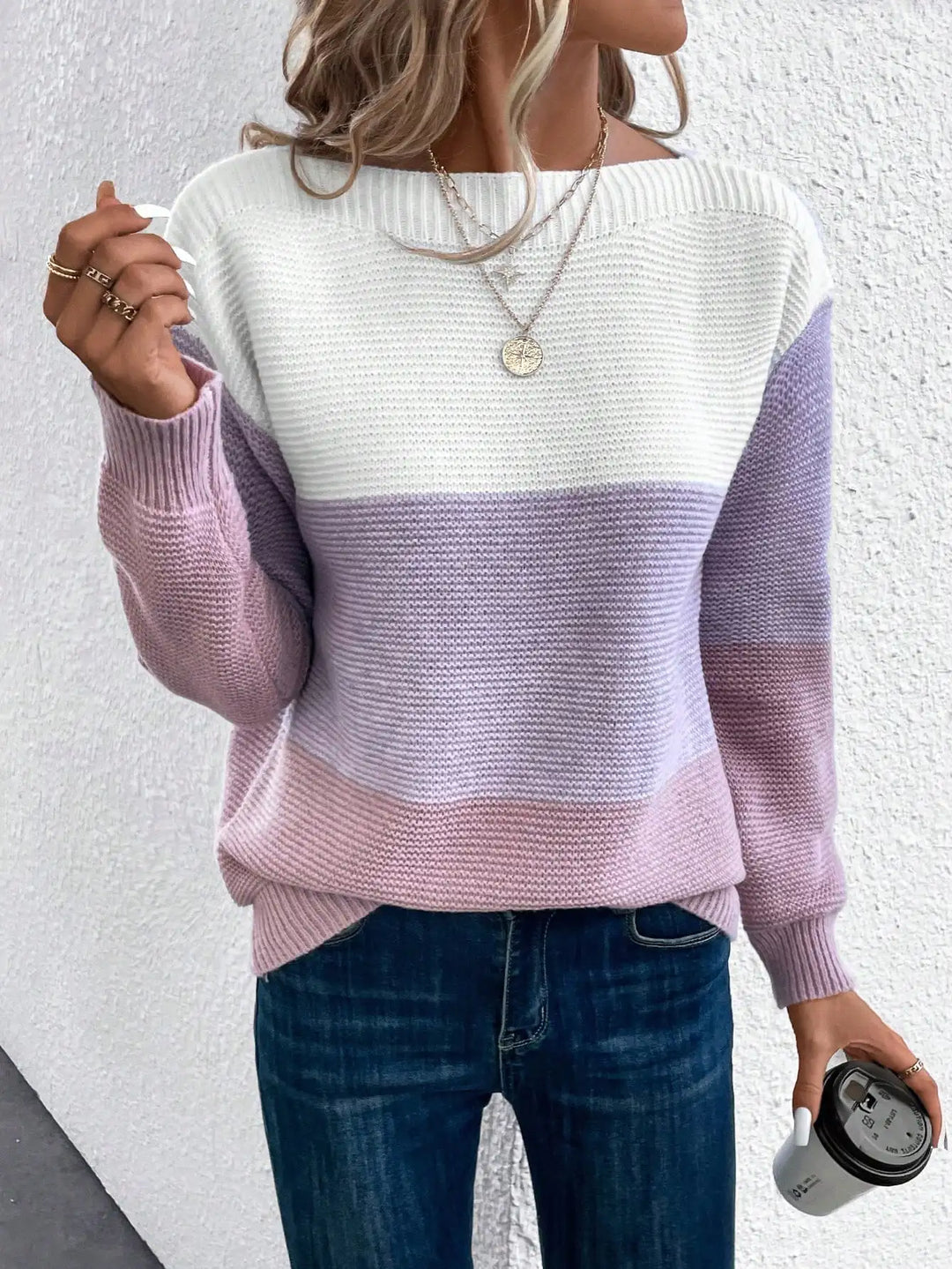 Andrea - Comfortable Knit Sweater