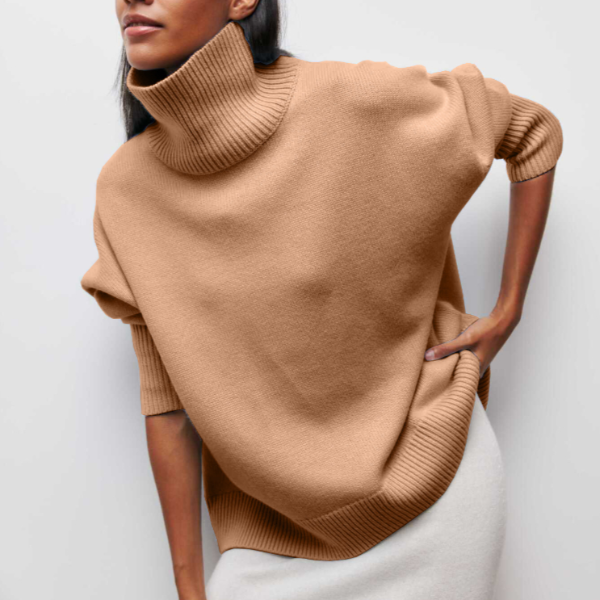 Katrielle | High Collar Sweater