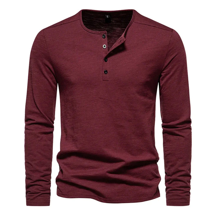 4-Pack Luxe Long Sleeve T-Shirts for Men