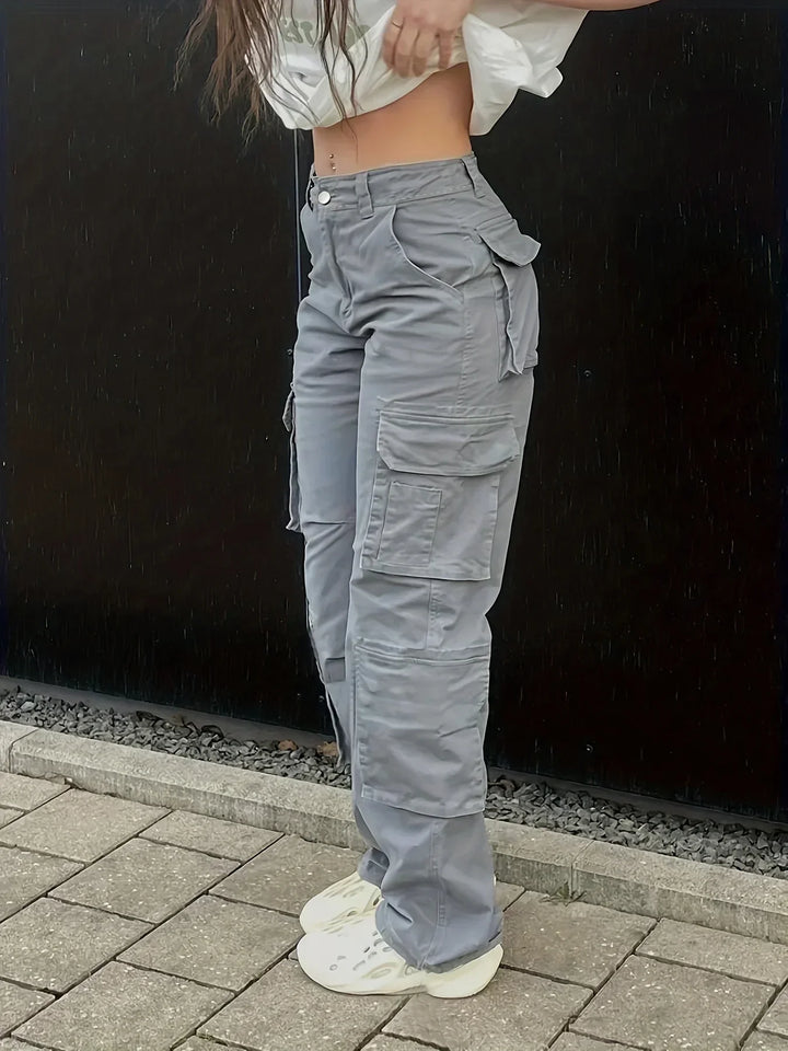 Nicole – Stylish Cargo Pants with Pockets