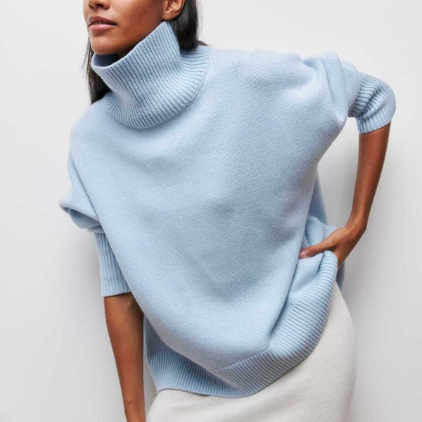 Katrielle | High Collar Sweater