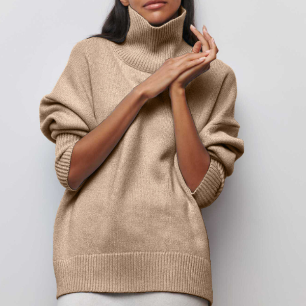 Katrielle | High Collar Sweater