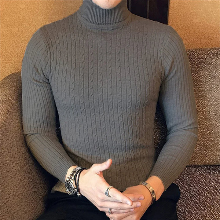 David - Slim Fit Turtleneck Sweater