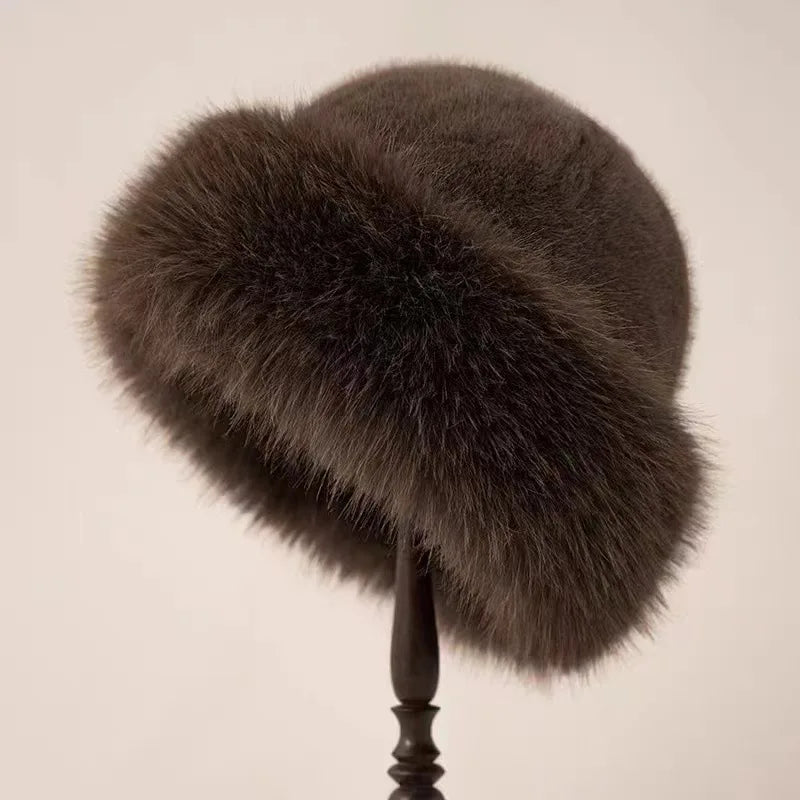 Ann-Marie - Elegant Fluffy Hat