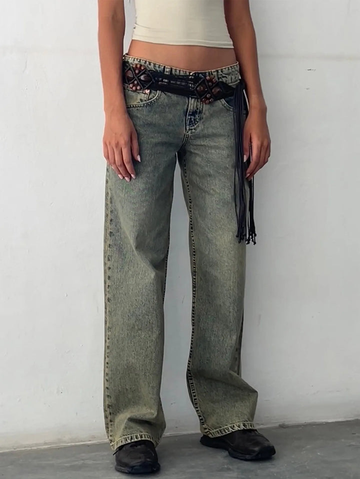 Tiana - Wide-Leg Jeans