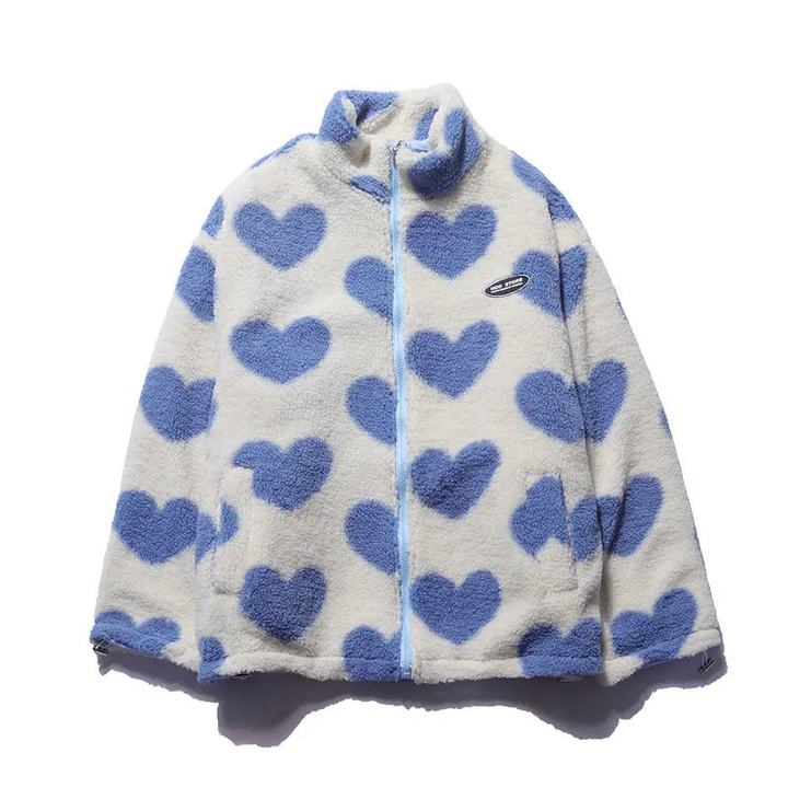 Elena - Reversible Heart Coat