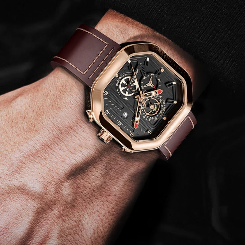 Luxurious Quartz Chronograph Watch