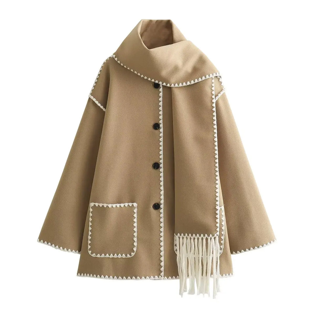 Maya - Scarf Padded Coat