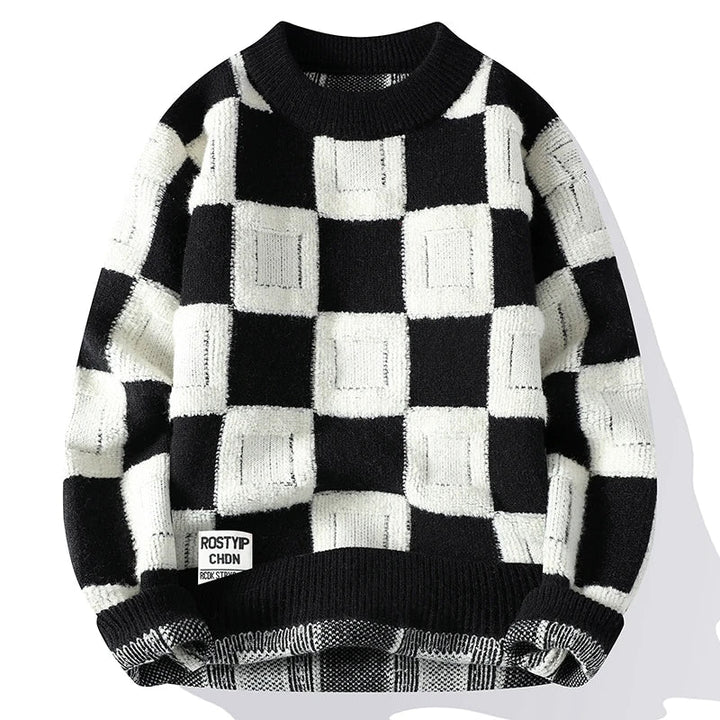 Friedrich | Knit Sweater with Round Neck