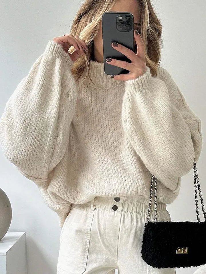 Hazel - Autumn Breeze Vintage Knit Sweater