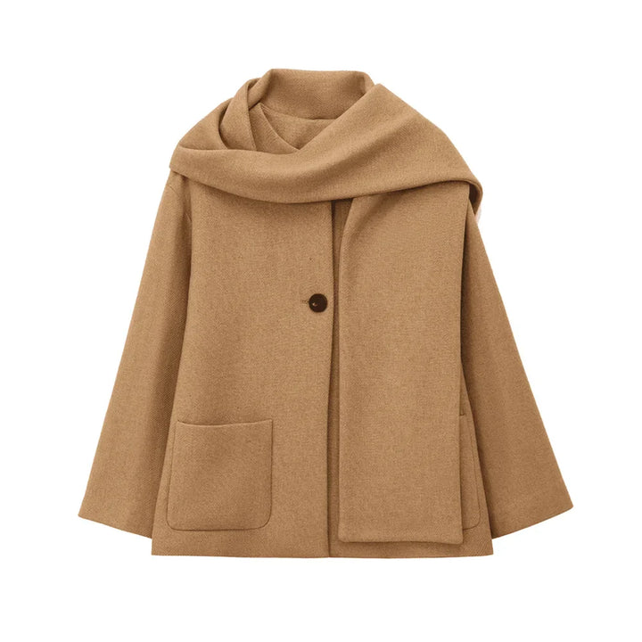 Odia - Casual Scarf Coat