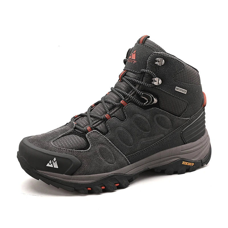 Remmelt - High Suede Hiking Shoe with Comfort+ Sole