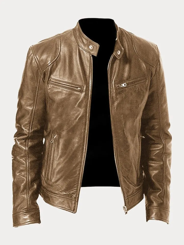 Christian - Casual Leather Jacket