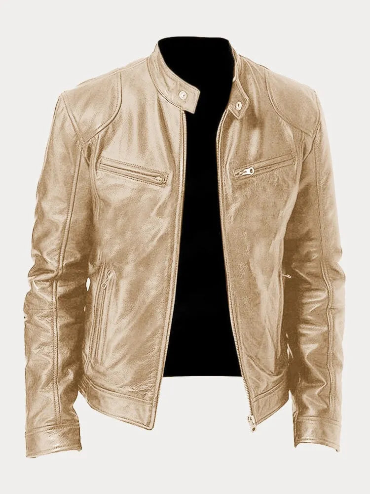 Christian - Casual Leather Jacket