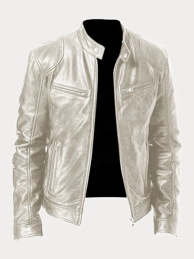 Christian - Casual Leather Jacket