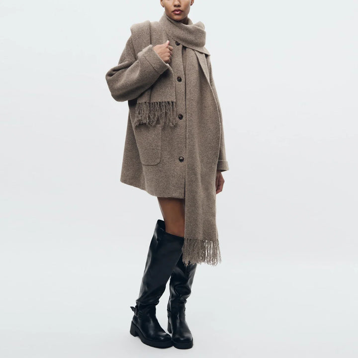 Isabella – Elegant Wrap Coat