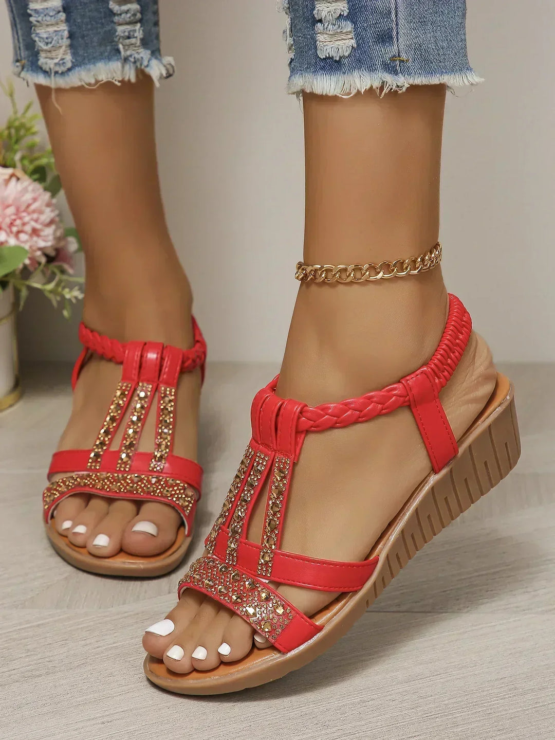 Francesca| Fashionable orthopedic sandals