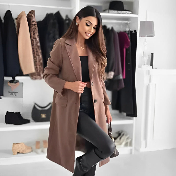 Tuva - Comfortable Ladies Coat