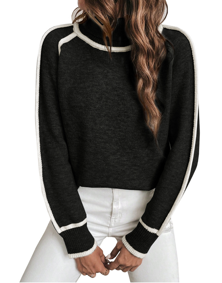 Elle - Warmer Cashmere Turtleneck Sweater