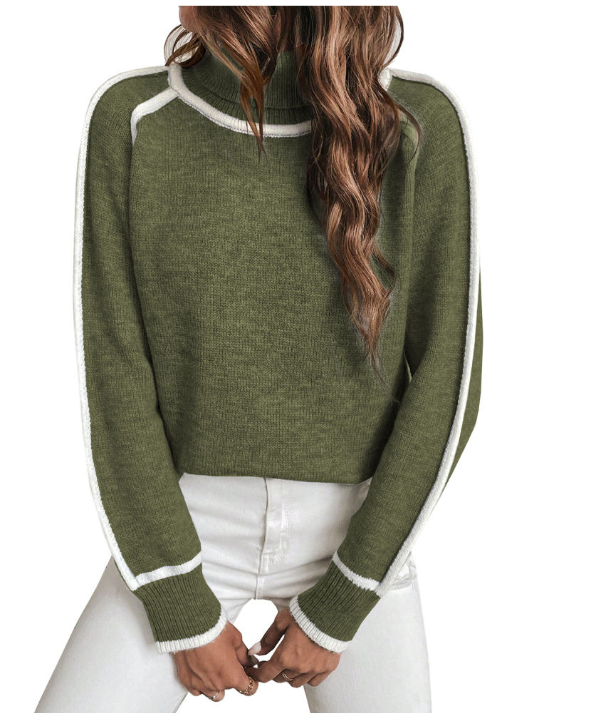 Elle - Warmer Cashmere Turtleneck Sweater