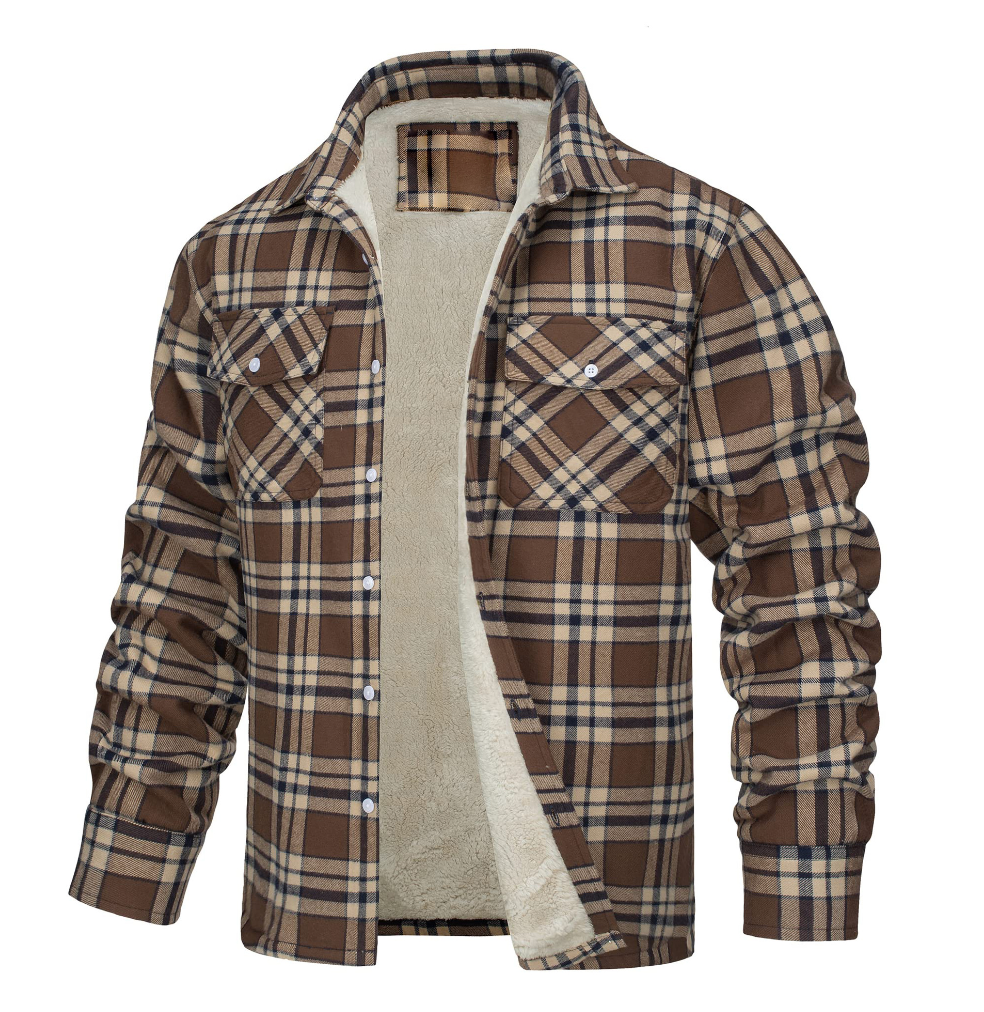 Manu - Warm and Comfortable Lumberjack Jacket