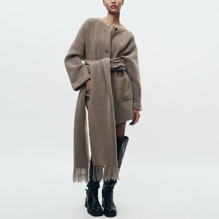 Isabella – Elegant Wrap Coat