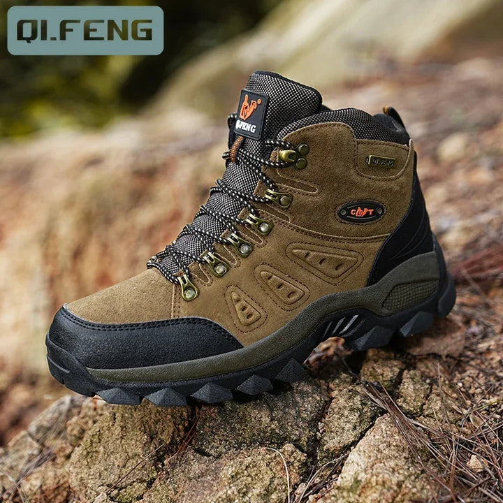 Lugano - Sustainable Unisex High-Top Adventure Hiking Boots