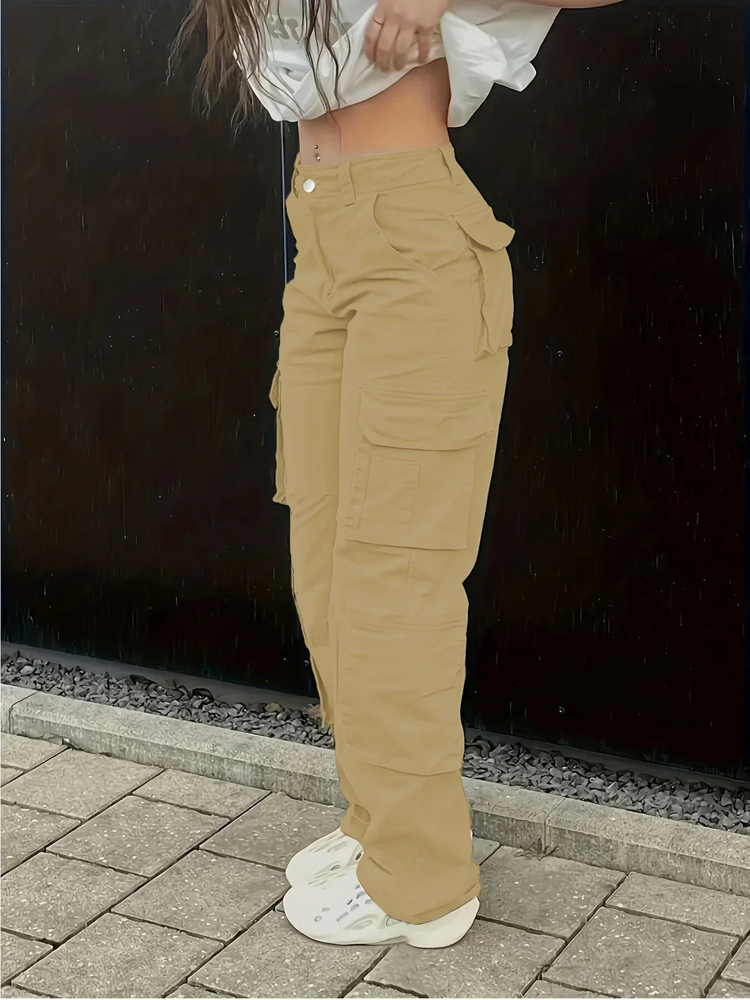 Nicole – Stylish Cargo Pants with Pockets